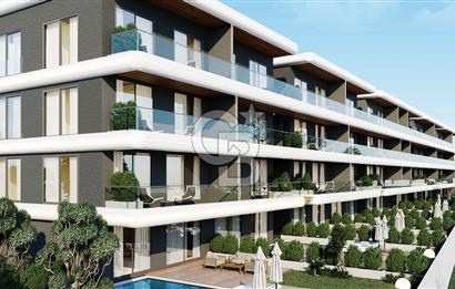 ÇEŞME 16 EYLÜL'DE Inn Saranda Suits'te Satılık 1+1 Deniz Cephe Daire 