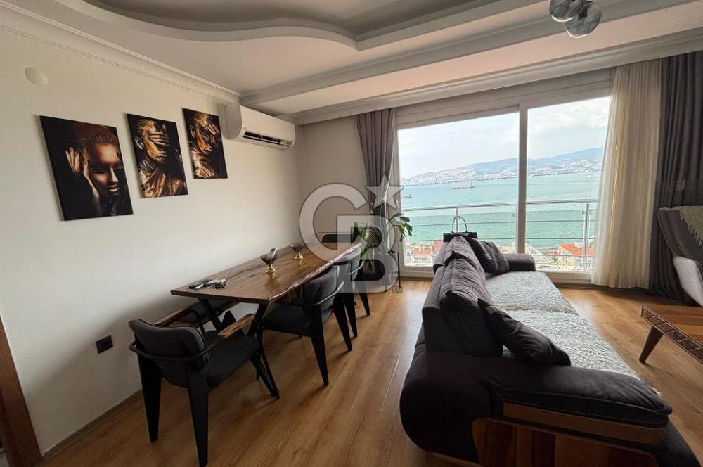 Tarihi Asansör yakını Ful Deniz Manzaralı Kiralık 3+1EşyalıDaire