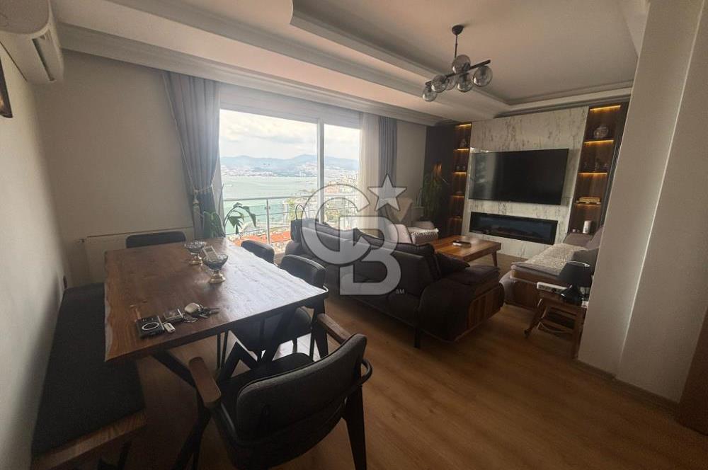 Tarihi Asansör yakını Ful Deniz Manzaralı Kiralık 3+1EşyalıDaire