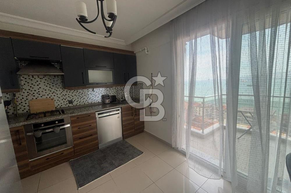 Tarihi Asansör yakını Ful Deniz Manzaralı Kiralık 3+1EşyalıDaire