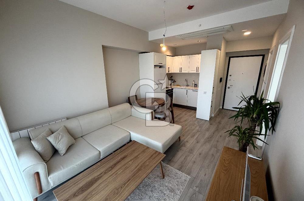 İnci Premium Rezidans'da 17. Katta Kiralık 1+1 Daire