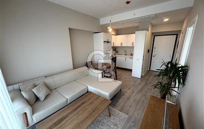 İnci Premium Rezidans'da 17. Katta Kiralık 1+1 Daire