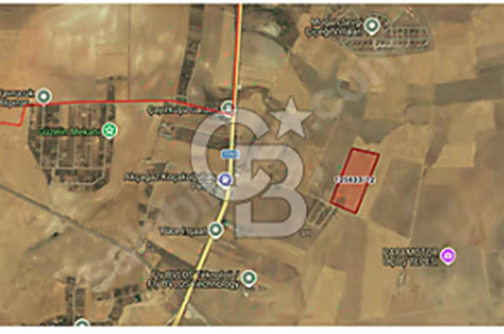 GÖLBAŞI-YAVRUCUK-Haymana Yoluna 500 mt - 4.384 m2 TARLA HİSSESİ