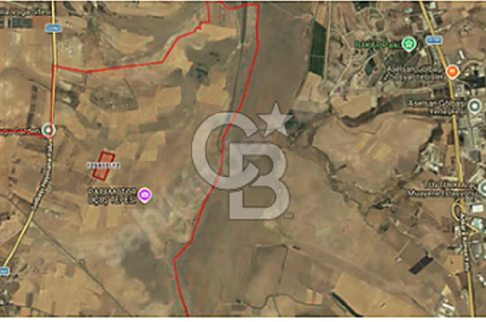 GÖLBAŞI-YAVRUCUK-Haymana Yoluna 500 mt - 4.384 m2 TARLA HİSSESİ