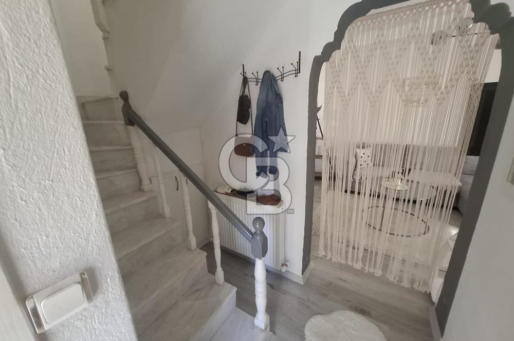BURHANİYE İMKO TATİL SİTESİNDE İÇİ YAPILI DOĞALGAZLI 4+1 VİLLA