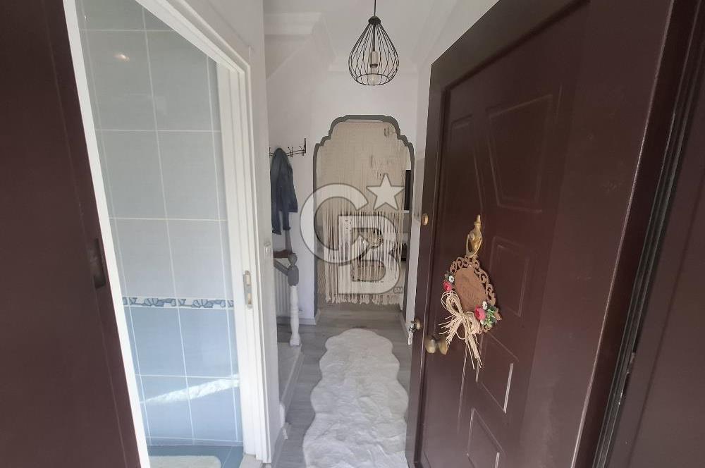 BURHANİYE İMKO TATİL SİTESİNDE İÇİ YAPILI DOĞALGAZLI 4+1 VİLLA