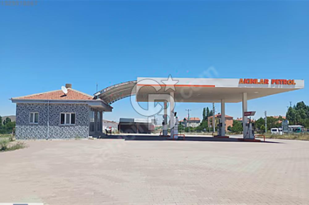 ORTAKÖY İLÇE MERKEZİNDE SATILIK AKARYAKIT İSTASYONU