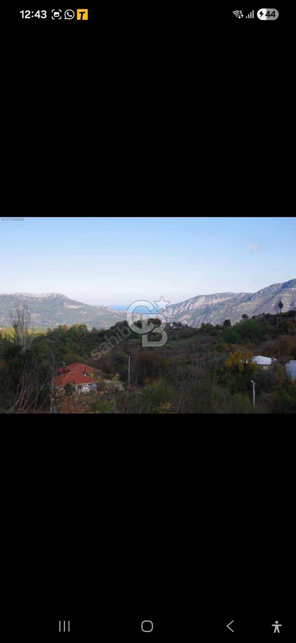 Adrasan Belende satılık tarla