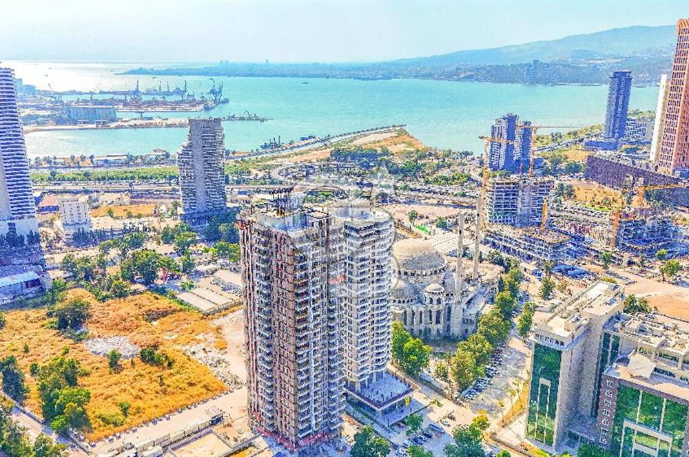 Nava Konakta Deniz Manzaralı 3+1 Satılık Geniş Daire