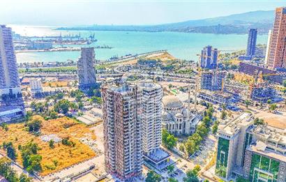 Nava Konakta Deniz Manzaralı 3+1 Satılık Geniş Daire