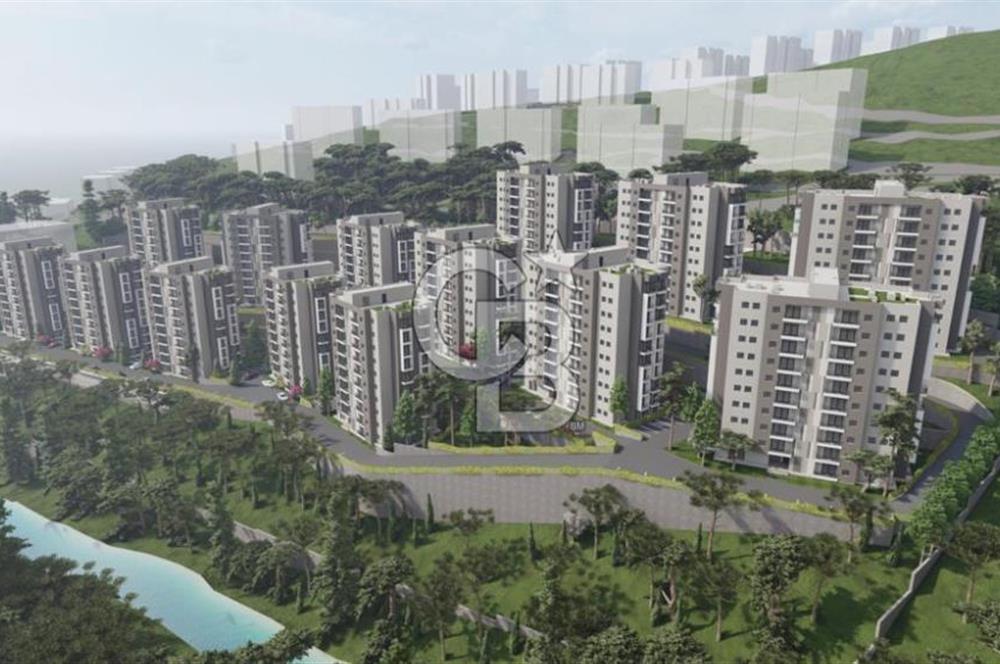 ÇİĞLİ İZKENT BURANO CİTY'DE 2+1 88m2 J BLOK 1.KAT SATILIK DAİRE