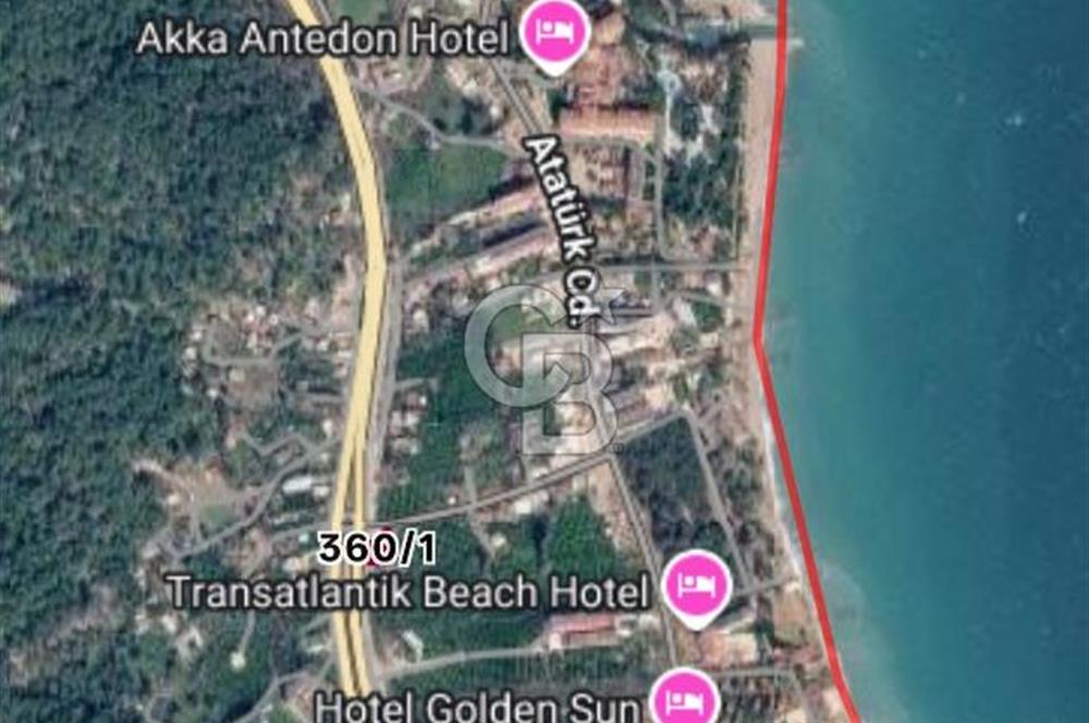 ANTALYA-KEMER ANA YOLUNA CEPHE,BELDİBİ 2 GİRİŞİ,KÖŞE PARSEL