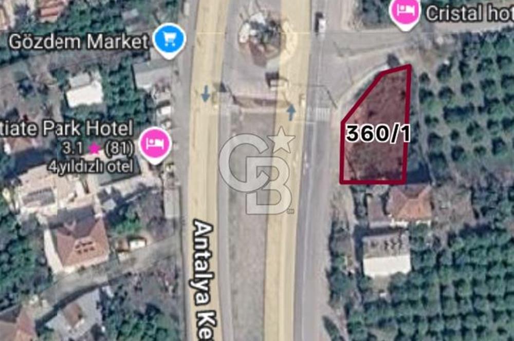 ANTALYA-KEMER ANA YOLUNA CEPHE,BELDİBİ 2 GİRİŞİ,KÖŞE PARSEL