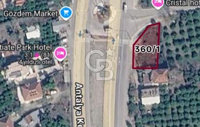 ANTALYA-KEMER ANA YOLUNA CEPHE,BELDİBİ 2 GİRİŞİ,KÖŞE PARSEL