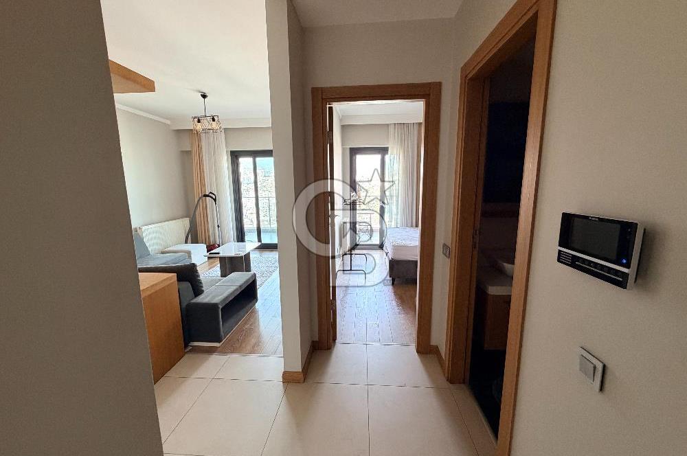 MAVİŞEHİR MODERN 4'TE EŞYALI KİRALIK 1+1 DAİRE