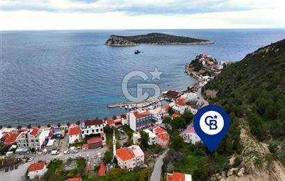 Karaburun İskelede Denize 100 m Full Deniz Manzaralı İmarlı Arsa