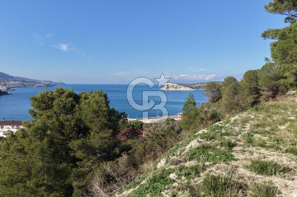 Karaburun İskelede Denize 100 m Full Deniz Manzaralı İmarlı Arsa