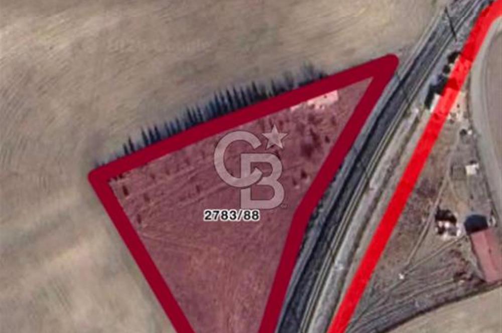 ELMADAĞ BAŞTAŞ ÇİMENTO KARŞISI Y.HIZLI TREN YOLU YAKINI TARLA