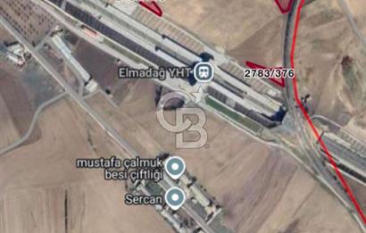 ELMADAĞ BAŞTAŞ ÇİMENTO KARŞISI Y.HIZLI TREN YOLU YAKINI TARLA