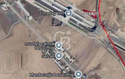 ELMADAĞ BAŞTAŞ ÇİMENTO KARŞISI Y.HIZLI TREN YOLU YAKINI TARLA