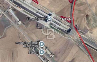 ELMADAĞ BAŞTAŞ ÇİMENTO KARŞISI Y.HIZLI TREN YOLU YAKINI TARLA