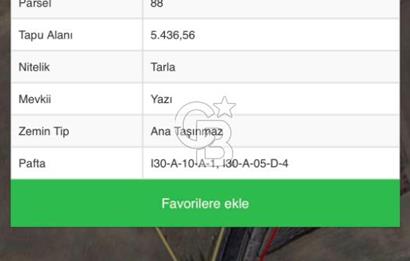 ELMADAĞ BAŞTAŞ ÇİMENTO KARŞISI Y.HIZLI TREN YOLU YAKINI TARLA