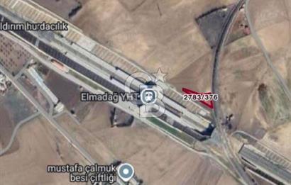 ELMADAĞ BAŞTAŞ ÇİMENTO KARŞISI Y.HIZLI TREN YOLU YANINDA TARLA