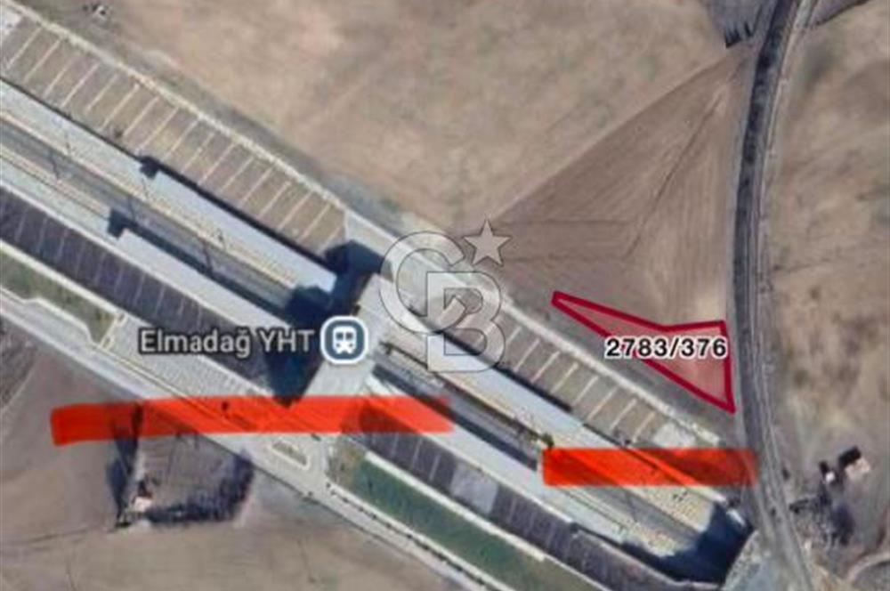 ELMADAĞ BAŞTAŞ ÇİMENTO KARŞISI Y.HIZLI TREN YOLU YANINDA TARLA