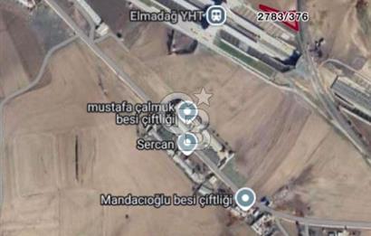 ELMADAĞ BAŞTAŞ ÇİMENTO KARŞISI Y.HIZLI TREN YOLU YANINDA TARLA