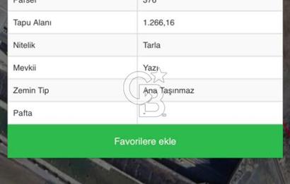 ELMADAĞ BAŞTAŞ ÇİMENTO KARŞISI Y.HIZLI TREN YOLU YANINDA TARLA