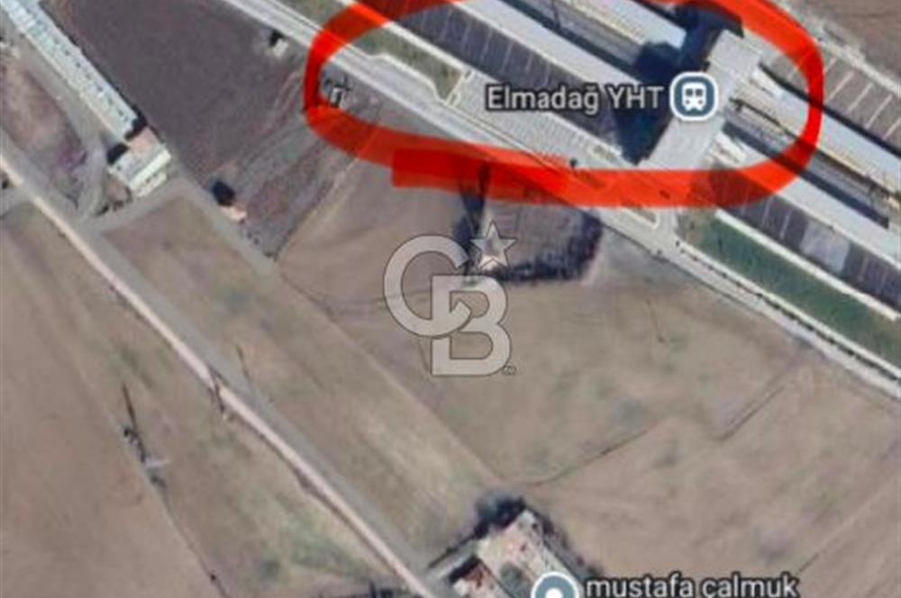 ELMADAĞ BAŞTAŞ ÇİMENTO KARŞISI Y.HIZLI TREN YOLU YANINDA TARLA