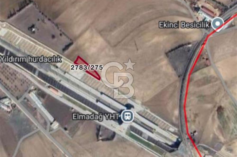 ELMADAĞ BAŞTAŞ ÇİMENTO KARŞISI Y.HIZLI TREN YOLU YANINDA TARLA