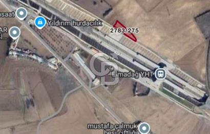 ELMADAĞ BAŞTAŞ ÇİMENTO KARŞISI Y.HIZLI TREN YOLU YANINDA TARLA