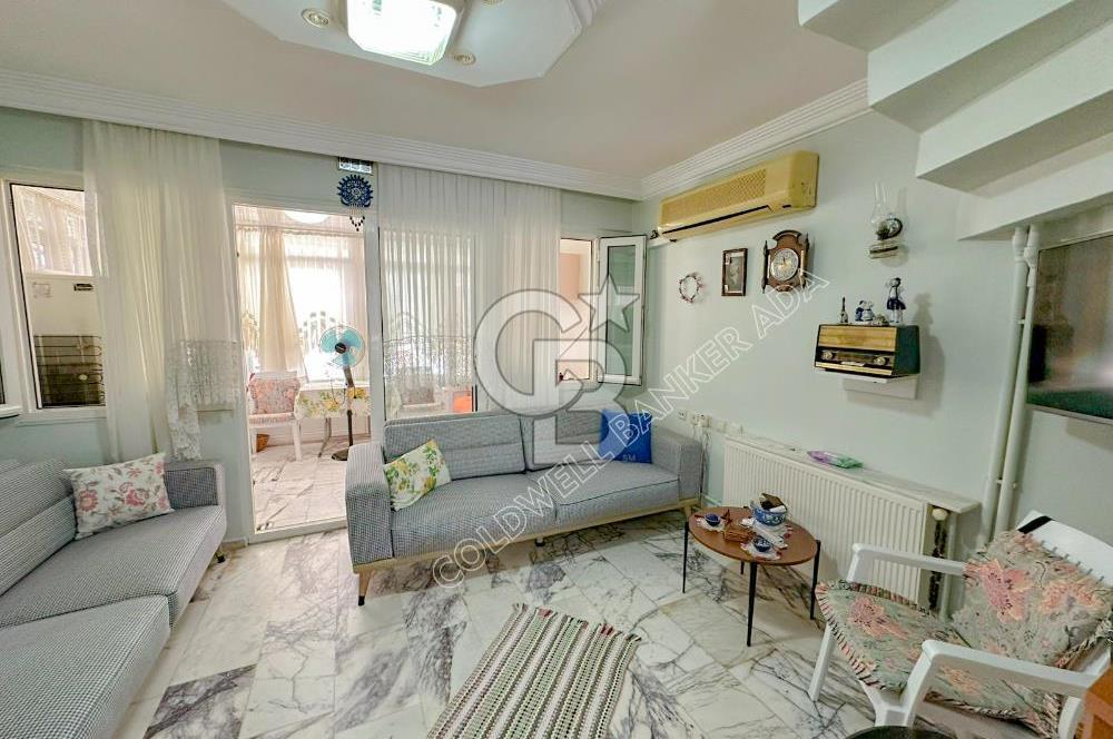 Güneş Tur Sitesi'nde Kat Mülkiyetli, Krediye Uygun 4+1 Tripleks Villa | Denize Yürüme Mesafesi