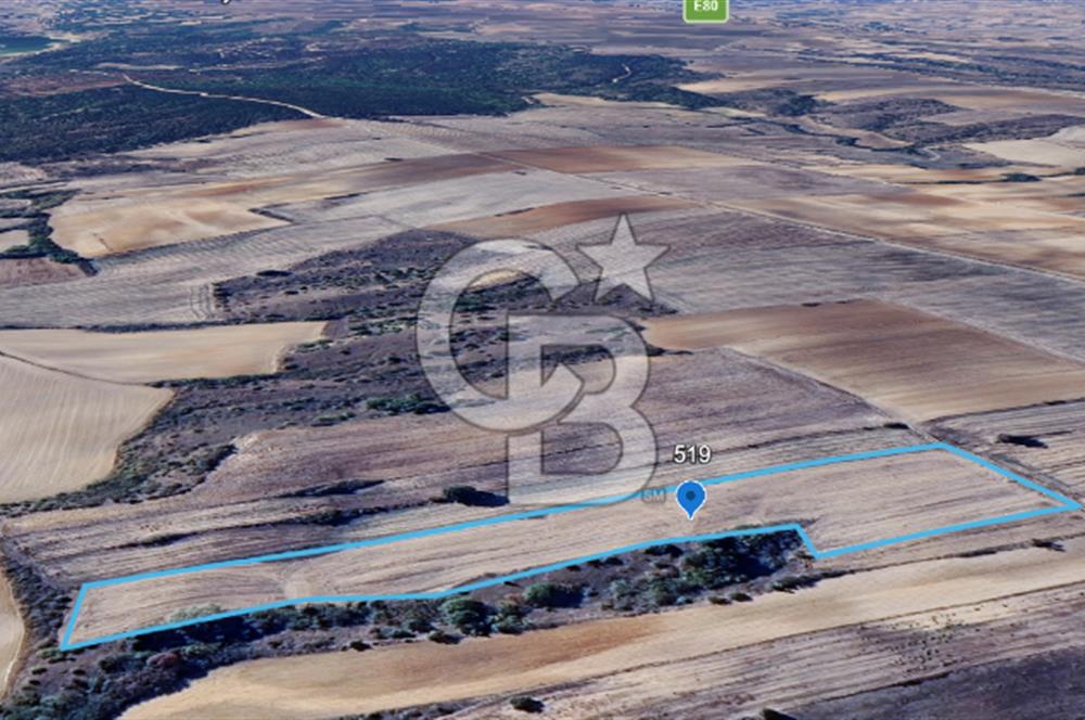 BABAESKİ KARABAYIR'DA SATILIK 12.550 M² TEK TAPU TARLA