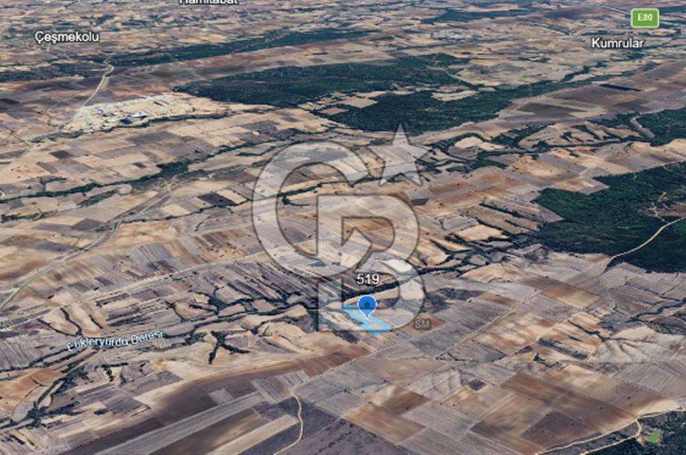 BABAESKİ KARABAYIR'DA SATILIK 12.550 M² TEK TAPU TARLA