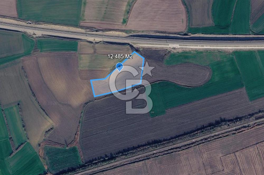 BABAESKİ DÜĞÜNCÜLÜ'DE SATILIK 12.485 M2 TEK TAPU TARLA
