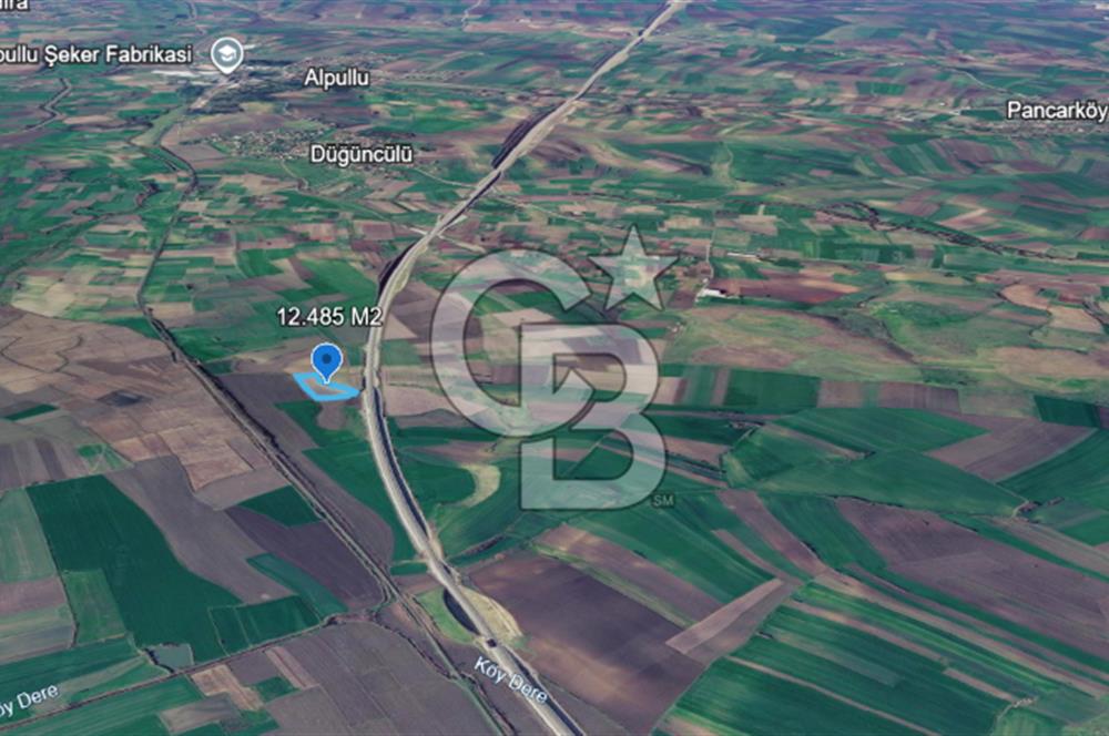 BABAESKİ DÜĞÜNCÜLÜ'DE SATILIK 12.485 M2 TEK TAPU TARLA