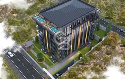 Üsküdar Çengelköy'de Boğaz Manzaralı Havuzlu Loft Dubleks Daire