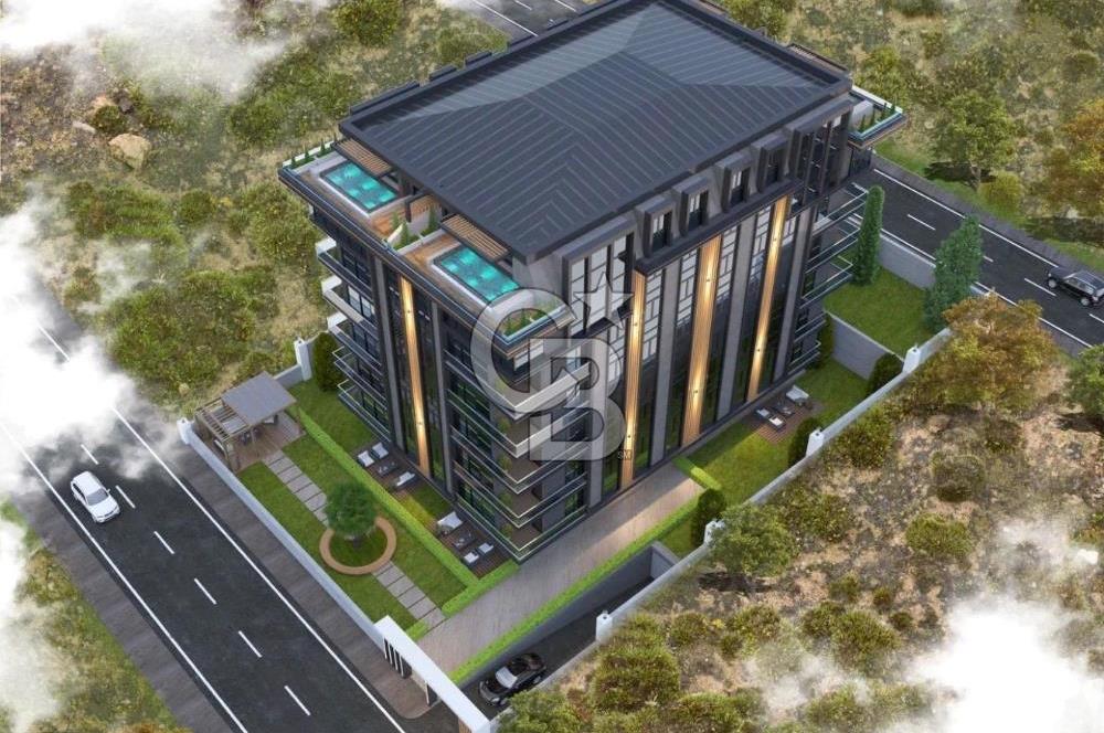 Üsküdar Çengelköy'de Boğaz Manzaralı Havuzlu Loft Dubleks Daire
