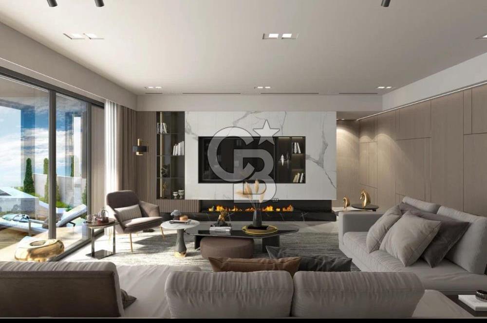 Üsküdar Çengelköy'de Boğaz Manzaralı Havuzlu Loft Dubleks Daire