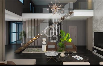 Üsküdar Çengelköy'de Boğaz Manzaralı Havuzlu Loft Dubleks Daire
