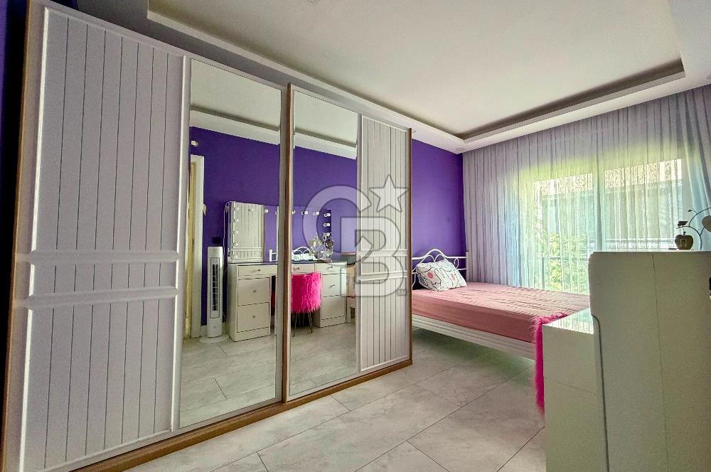 gaziemir kahverengi villalarında 4+1 satılık daire