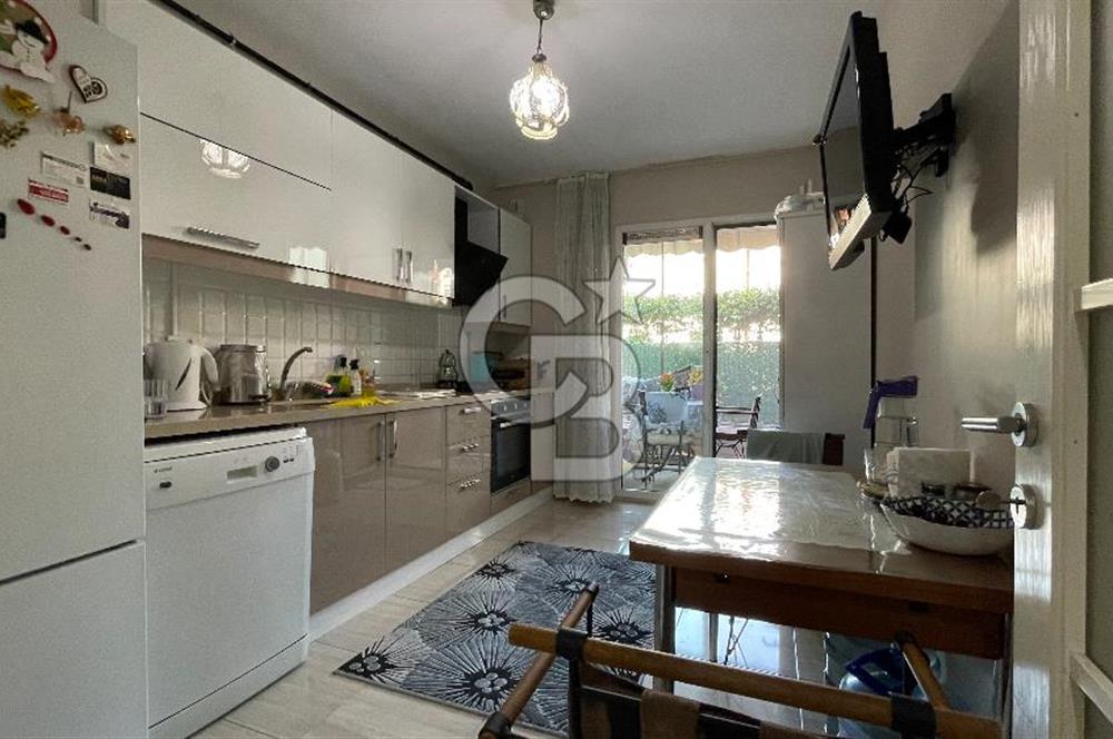 BEGONVİL EVLERİ'NDE SATILIK 95 m2 NET 2+1 BAHÇE KATI DAİRE