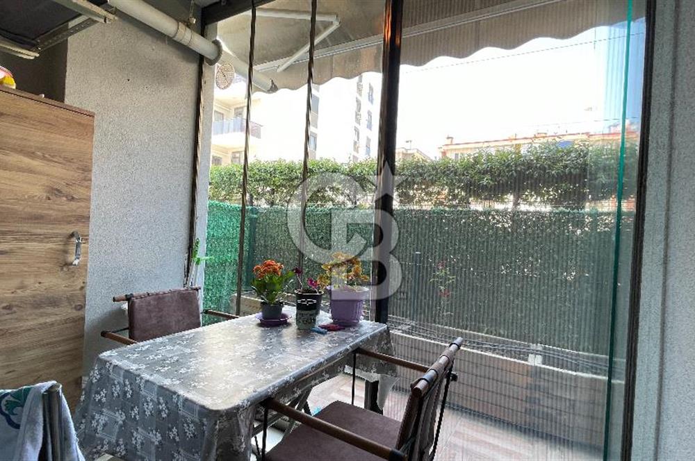 BEGONVİL EVLERİ'NDE SATILIK 95 m2 NET 2+1 BAHÇE KATI DAİRE