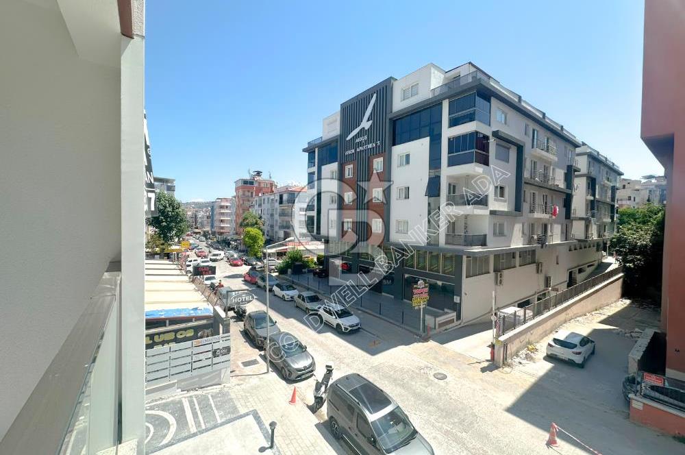 Kuşadası şehir merkezinde kiralık 1+0 yeni ofis