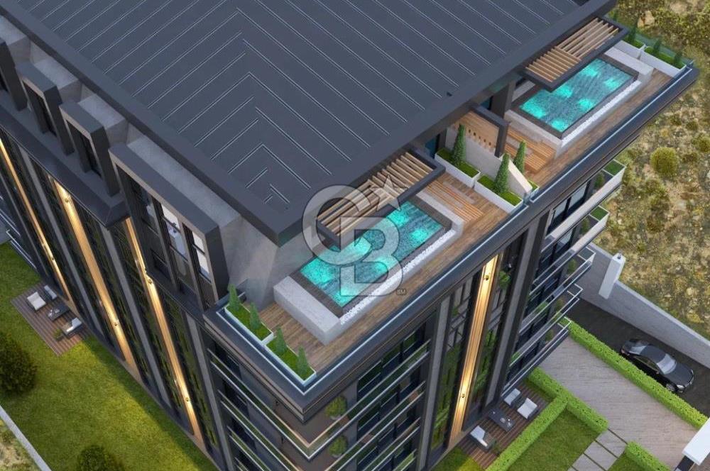 Üsküdar Çengelköy'de Boğaz Manzaralı Havuzlu Loft Dubleks Daire