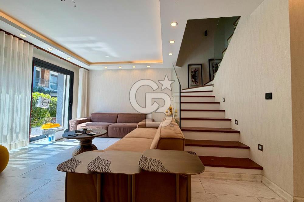 gaziemir kahverengi villalarında 4+1 satılık daire