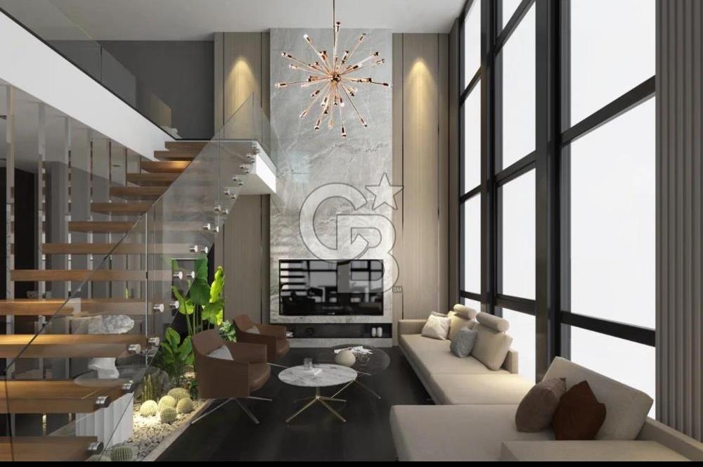 Üsküdar Çengelköy'de Boğaz Manzaralı Havuzlu Loft Dubleks Daire