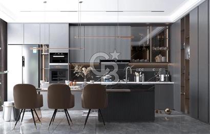 Üsküdar Çengelköy'de Boğaz Manzaralı Havuzlu Loft Dubleks Daire